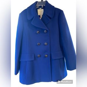 NWOT Kate Spade Bow Peacoat sized XL